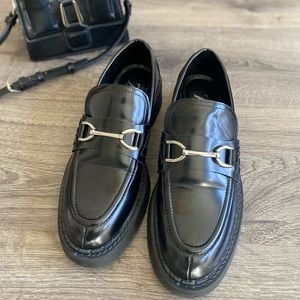 Zara TREADED SOLE LOAFERS